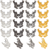 120Pcs 4 Colors Alloy Beads FIND-SC0011-91-1