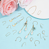 304 Stainless Steel Earring Hooks STAS-UN0001-34G-2