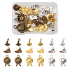 Cheriswelry 18Pcs 9 Style Zinc Alloy Pendants FIND-CW0001-21-11