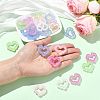 30Pcs UV Plating Acrylic Beads MACR-FS0002-43-6