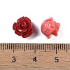 Synthetic Coral Carved Beads CORA-C003-16-3