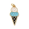 Rack Plating Brass Enamel Pendants KK-S372-03C-02-1