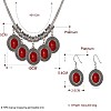 Metal Statement Jewelry Sets SJEW-BB31613-A-4