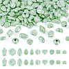 100G Pearlized Opaque Acrylic Beads OACR-TA0004-32B-1
