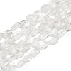 Natural Quartz Crystal Beads Strands G-P433-21-2