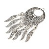 Tibetan Style Alloy Big Pendants AL-CBAAECB-02AS-G-2