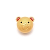 Frosted Alloy Beads PALLOY-WH0094-09-1