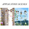 1Pc Wire Wrapped Alloy & Natural Mixed Stone Tree of Life Hanging Suncatchers HJEW-TA0001-46C-7