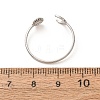 304 Stainless Steel Cuff Open Rings SA-CBA4160-34P-5