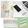 ARRICRAFT 6Pcs 3 Colors Adhesive Silicone Cord Organizer FIND-AR0002-42-7