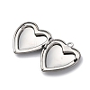 304 Stainless Steel Pendants STAS-S171-13P-08-2