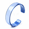 Cellulose Acetate(Resin) Cuff Bangles BJEW-N011-005A-3