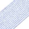 Synthetic Blue Lace Agate Beads Strands G-P575-B35-4x1mm-2