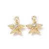 Alloy Rhinestone Pendants FIND-L024-08G-1