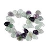 Natural Fluorite Beads Strands G-T138-118-2