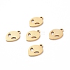 201 Stainless Steel Laser Cut Pendants STAS-S105-T903-2-2