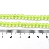 Drawbench Transparent Glass Beads Strands GLAD-Q012-4mm-07-3