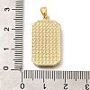 Tarot Card Brass Enamel Pendents KK-R212-02G-06-3