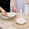 2Pcs Porcelain Candle Holders DJEW-PH0001-87A-3