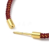 Braided Nylon Cord Bracelet Making MAK-L043-01G-3