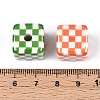 UV Plating Opaque Acrylic Beads X1-OACR-T028-71-3