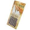 Stainless Steel Palette Knives Set DRAW-PW0001-194-5