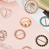 9Pcs 9 Styles Alloy Buckles AJEW-GF0011-32-7