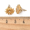 304 Stainless Steel Rhinestone Stud Earrings for Women LS-STAS-Z117-13G-5