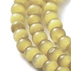 Cat Eye Beads Strands CE-F022-4mm-07-4