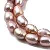 Natural Cultured Freshwater Pearl Beads Strands PEAR-I007-01P-04B-4