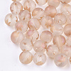 Autumn Theme Electroplate Transparent Glass Beads LS-EGLA-S178-01H-1