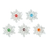 Christmas Seed Beads Beaded Charms PALLOY-MZ00297-1