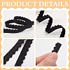 Flat Polyester Wide Elastic Cord OCOR-WH0100-22A-5