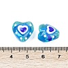 Handmade Lampwork Beads Strands LAMP-R004-06A-05-4