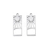 Non-Tarnish 201 Stainless Steel Pendants STAS-T063-171P-2