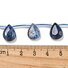 Natural Dumortierite Beads Strands G-Q183-B02-01B-5