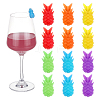  Silicone Wine Glass Charms AJEW-NB0002-06-1