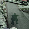 MAYJOYDIY US 1 Set Soldier PET Hollow Out Drawing Painting Stencils DIY-MA0004-38A-7