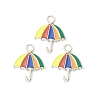 Alloy Enamel Pendants ENAM-G212-13P-02-3