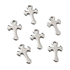 Tarnish Resistant 201 Stainless Steel Tiny Cross Charms STAS-F139-025P-1