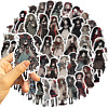 50Pcs DIY Waterproof PVC Picture Stickers PW-WGFE247-01-2