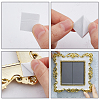 AHANDMAKER 4Sets 2 Colors Plastic Switch Decorated Frame DIY-GA0002-36-4