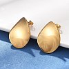 304 Stainless Steel Stud Earrings EJEW-D319-09B-G-1
