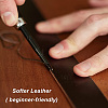 Flat Microfiber Imitation Leather Cord LC-WH0006-07B-06-6