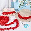 Polyester Wrinkle Lace Ribbon OCOR-WR0001-94B-4