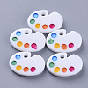 Resin Pendants CRES-N021-18-1