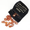 Natural Carnelian Rune Stones WG37990-04-1