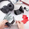 Arrylic Earphone Display Stands Set ODIS-WH0021-08-3