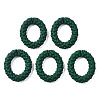 Spray Painted CCB Plastic Linking Rings CCB-Q091-011B-1