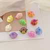 UV Plating Opaque Acrylic Beads OACR-N163-16-1